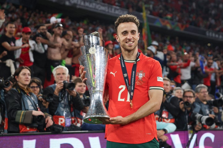 Liverpool's Portuguese forward Diogo Jota died in a car crash.
