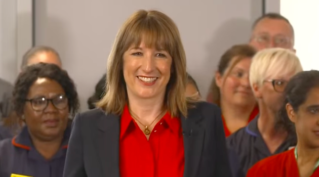 Rachel Reeves at the NHS launch.