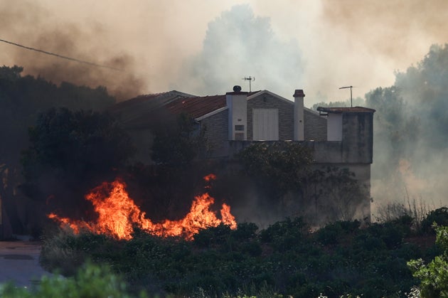 Πυρκαγιά στην Ανατολική Αττική