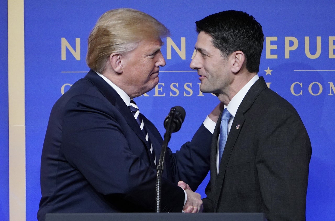 A pesar de fingir ser un avatar de la clase trabajadora, la agenda de política económica del presidente Donald Trump no es diferente a las propuestas de presupuesto punitivos del ex orador Paul Ryan.