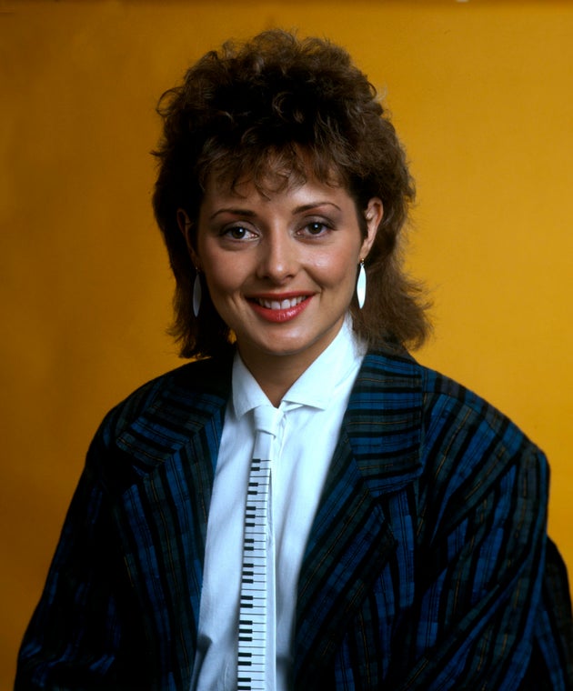 Carol Vorderman in 1985, three years into her time on Channel 4's Countdown