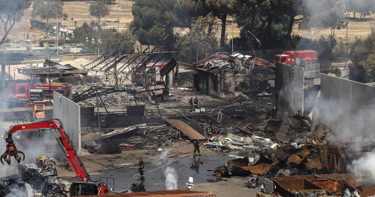 Massive Gas Station Explosion Injures At Least 20 In Rome