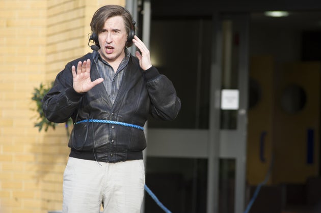 Steve Coogan in character as Alan Partridge in the 2013 film Alpha Papa