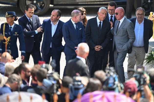 Ο Πρόεδρος της Πορτογαλίας Μarcelo Rebelo de Sousa.