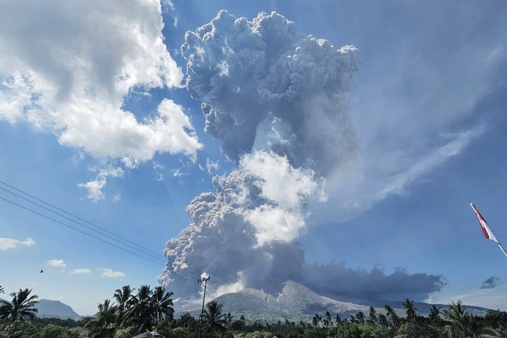 Mount Lewotobi Laki-Laki has been at the highest alert level since last month and no casualties were immediately reported.