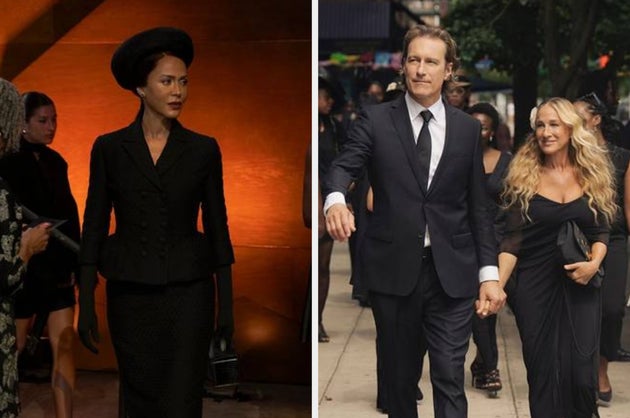 Nicole Ari Parker, John Corbett and Sarah Jessica Parker in the latest instalment of And Just Like That