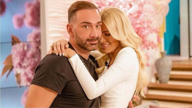 Ο Νίκος Κοκλώνης και η Κατερίνα Καινούργιου.