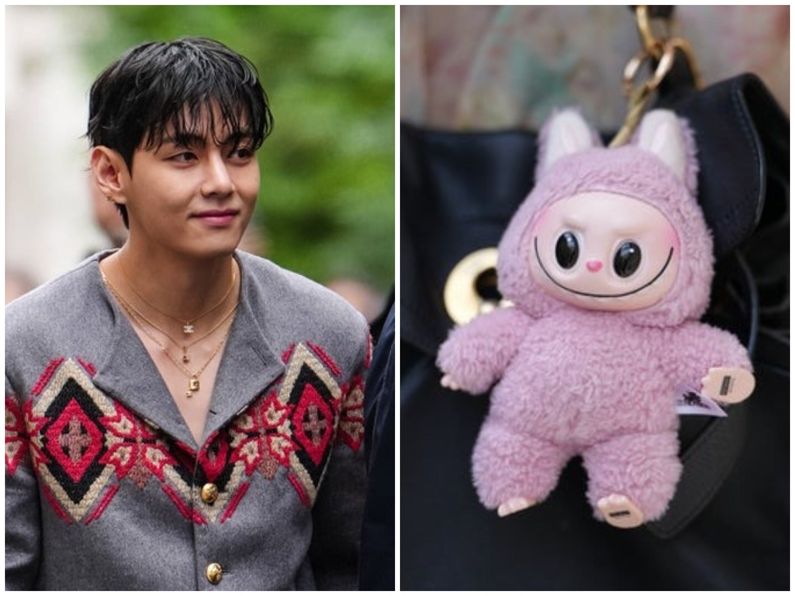 bts テテ ラブブ】LABUBU ラブブ 正規品 BTS テテ Love Serenity 2体