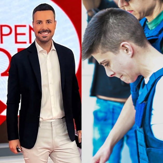 Ο Πέτρος Κουσουλός και η Ειρήνη Μουρτζούκου.