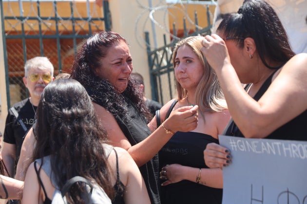 Δίκη στο Μικτό Ορκωτό Δικαστήριο Αθηνών για την δολοφονία της 28χρονης Κυριακής Γρίβας την 1η Απριλίου 2024 έξω από το αστυνομικό τμήμα των Αγίων Αναργύρων από τον πρώην σύντροφο της, Τετάρτη 4 Ιουνίου 2025. (ΓΙΑΝΝΗΣ ΠΑΝΑΓΟΠΟΥΛΟΣ/EUROKINISSI)