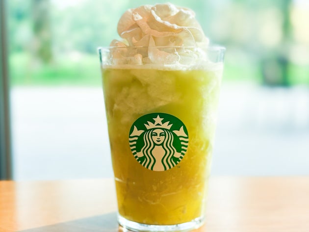 グラスに入った「グラン マスカット フラペチーノ（R）」