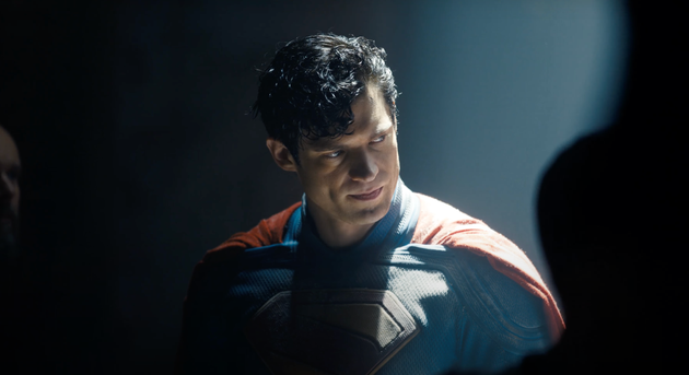 David Corenswet in the new Superman movie