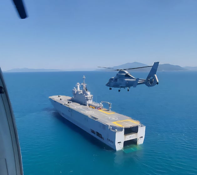 Το ελικοπτεροφόρο «Dixmude»