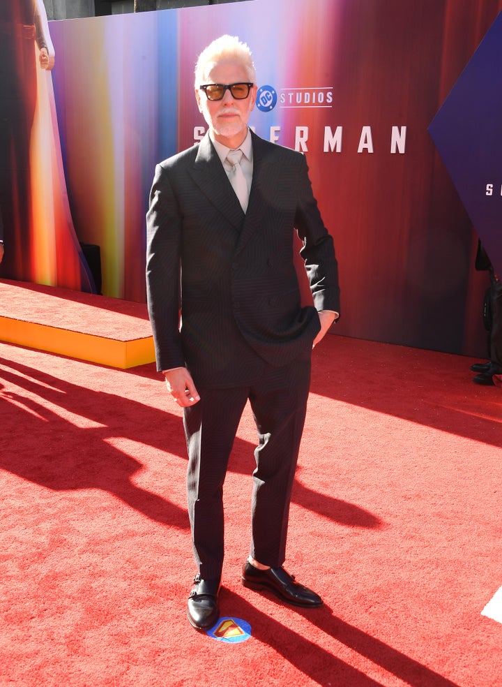 James Gunn photographed at the Los Angeles Premiere Of "Superman" at TCL Chinese Theatre on July 7, 2025 in Hollywood, California.