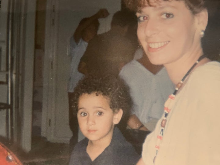 The author with her mother, at approximately 3 years of age.