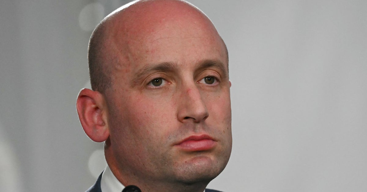 White House Deputy Miller Cut Off by Camera Battery During ICE Funding Rant