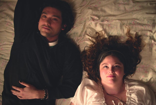 “I clicked with [Lena] immediately, and I just was obsessed with wanting to be around her,” Megan Stalter, right, said.