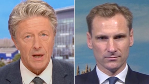 Charlie Stayt and Chris Philp on BBC Breakfast.