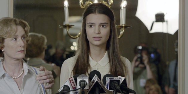 Emily Ratajkowski made her acting debut in the 2014 film Gone Girl