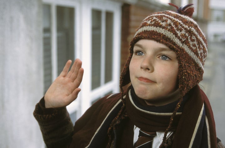 Nicholas Hoult as a child actor in About A Boy