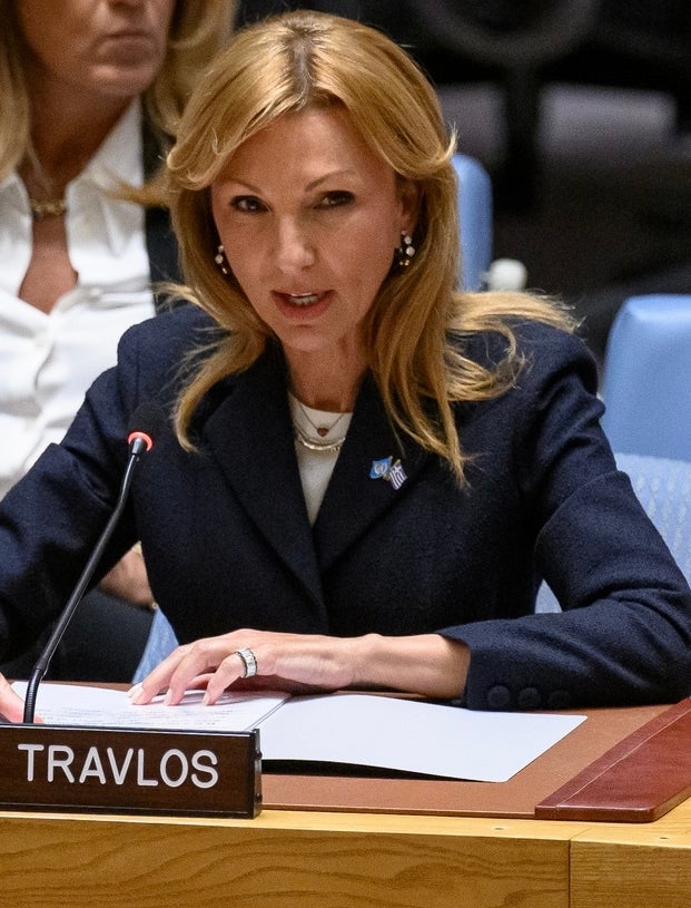 Η Μελίνα Ν. Τραυλού, Πρόεδρος της Ένωσης Ελλήνων Εφοπλιστών, ενημερώνει το Συμβούλιο Ασφαλείας για την ενίσχυση της θαλάσσιας ασφάλειας μέσω της διεθνούς συνεργασίας για την παγκόσμια σταθερότητα στο πλαίσιο της διατήρησης της διεθνούς ειρήνης και ασφάλειας.