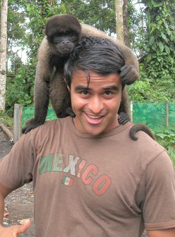 El autor de una reserva natural en Ecuador en 2011.