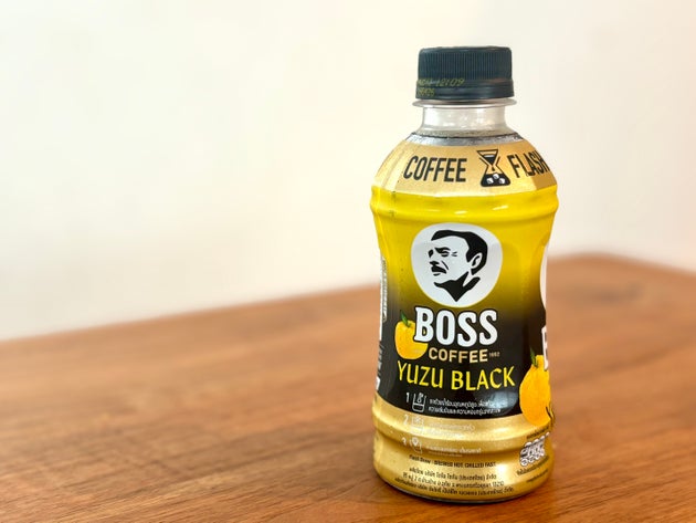 タイ限定のBOSSゆずブラック