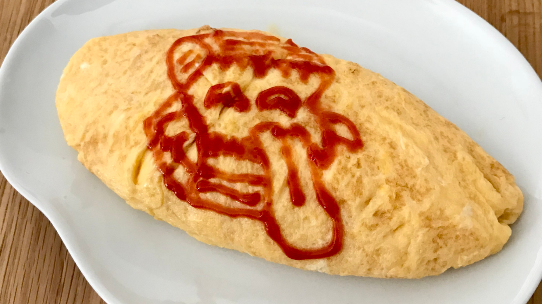 8年間で計589回！オムレツに描いたドラクエのミミック⇒「すごい