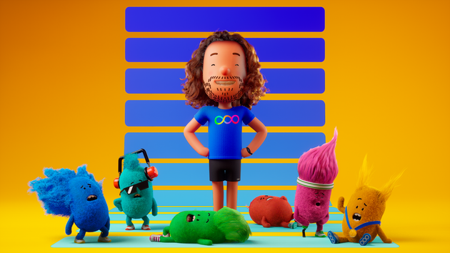 Animated Joe Wicks stars in a new fitness show, Activate