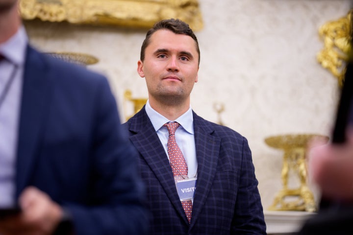 Proper-Wing Media Is Now Falling In Line With Trump On Epstein 1 Turning Point USA co-founder Charlie Kirk in the Oval Office in May.