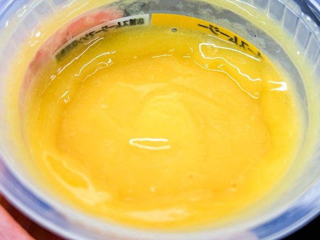 スムージーはトロッとした仕上がり