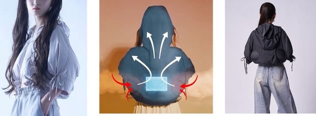 空調ブルゾン「BUBBLES」