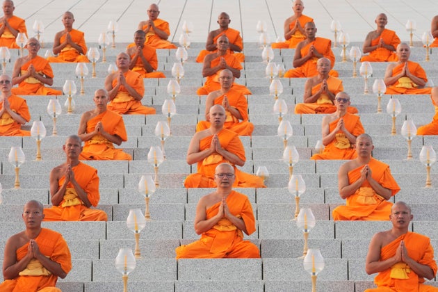 Βουδιστές μοναχοί στην Ταϊλάνδη -φωτογραφία αρχείου (AP Photo/Sakchai Lalit)