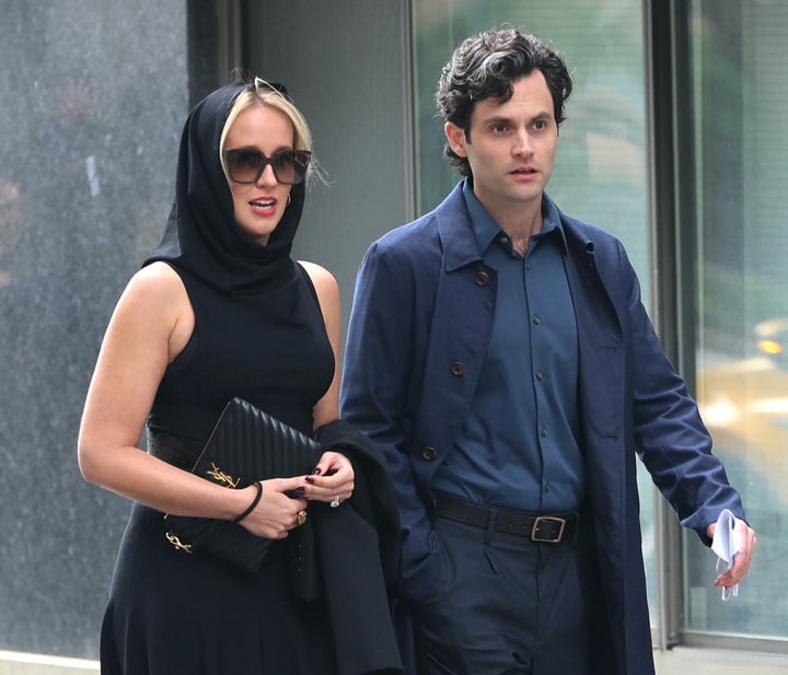 Anna Camp Airs Grievances Over Her Emmys Snub - The Boston Courier 1 Camp (left, with co-star Penn Badgley) described landing a part on "You" as "a bucket list item," having long been a fan of the series.