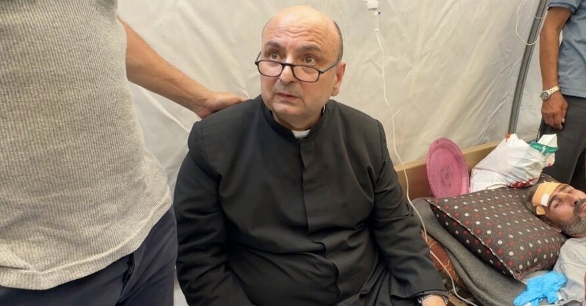 Israel Bombs Gaza's Only Catholic Church, Killing At Least 3 And Wounding Parish Priest