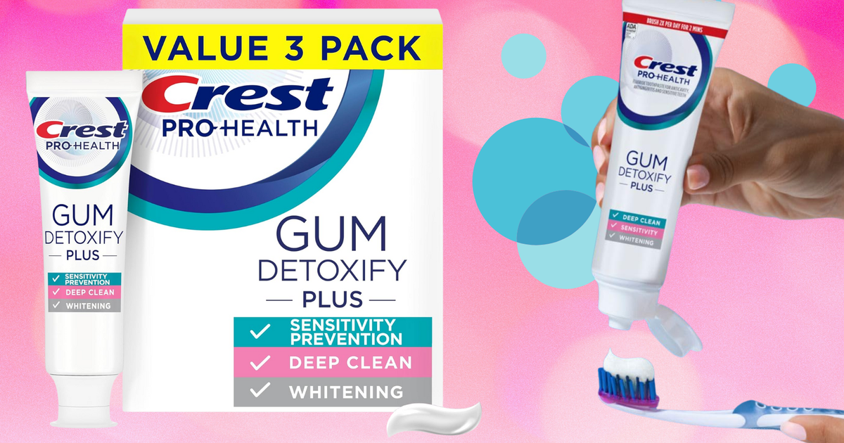 This Whitening Toothpaste Also Improves Gum Health And Today, It’s On A BOGO Deal This Whitening Toothpaste Also Improves Gum Health And Today, It’s On A BOGO Deal