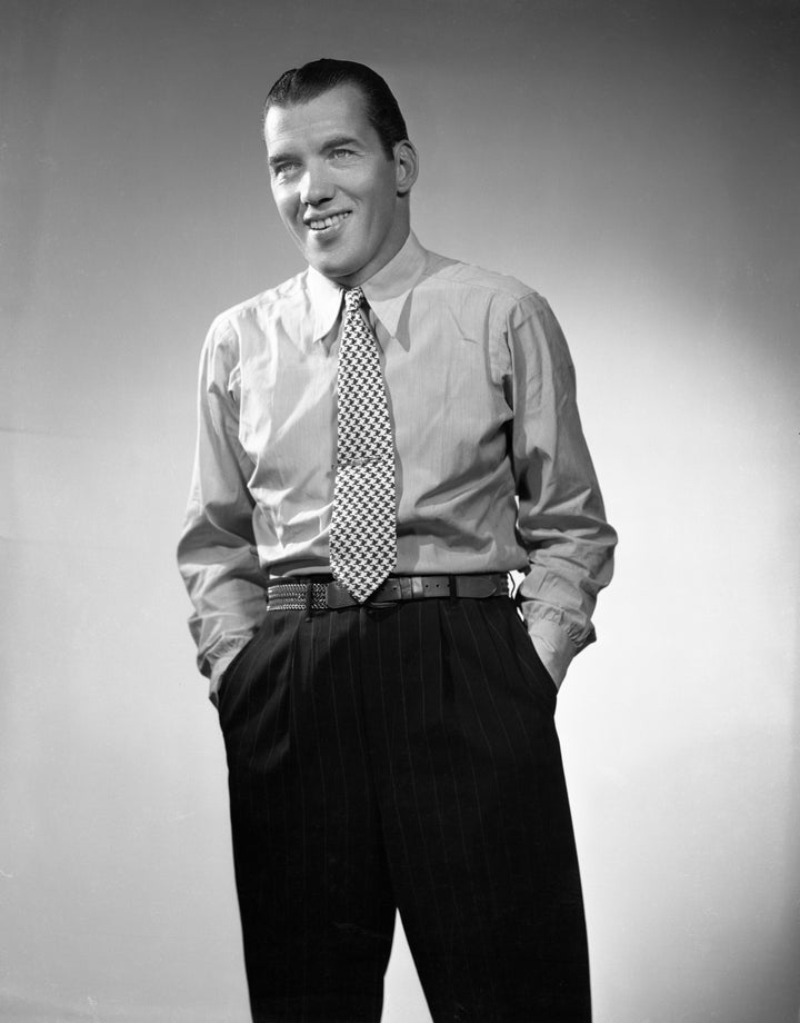 Sullivan pictured for the CBS Radio program, "Ed Sullivan Entertains" New York City. Image dated Sept. 10, 1943.