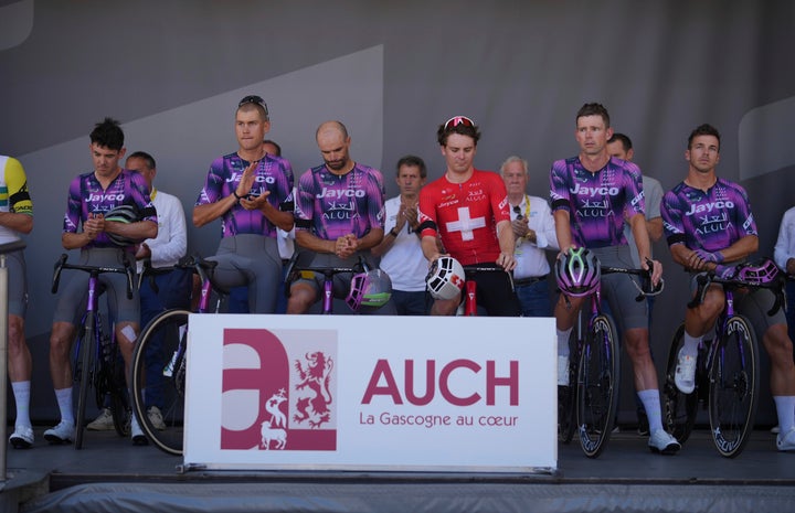 Privitera was on the development team tied to Team Jayco Alula. Members of Jayco Alula mourned the young cyclist's death Thursday before competing in the 12th stage of the Tour de France.