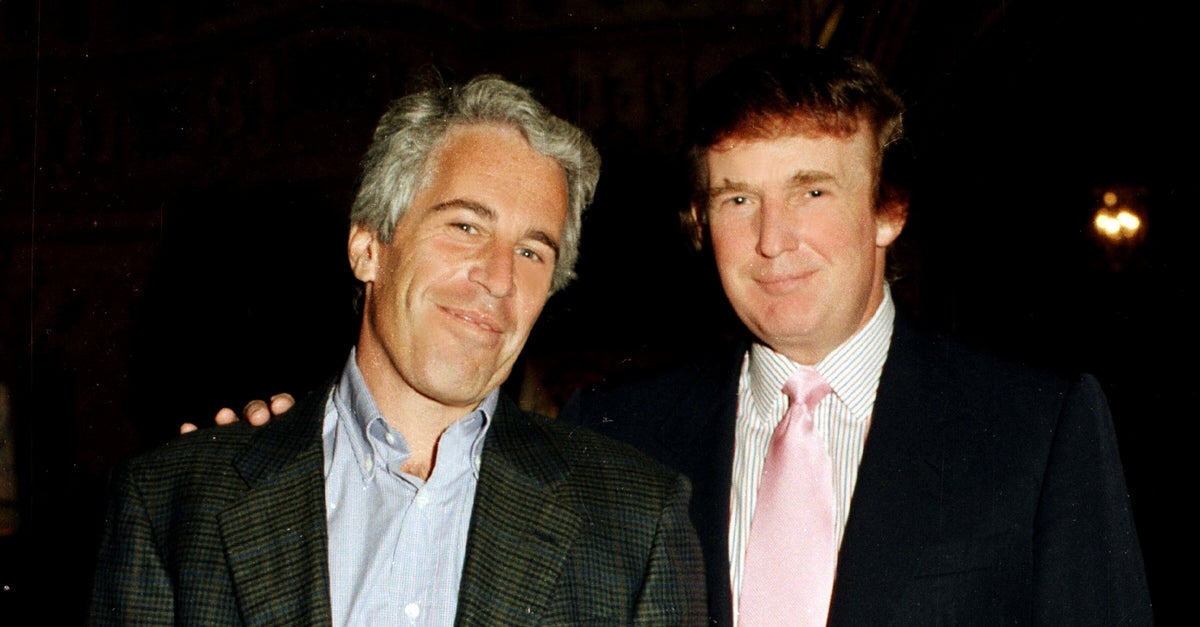 Trump Once Gave Epstein A Racy Birthday Card With A Strange Note: Report