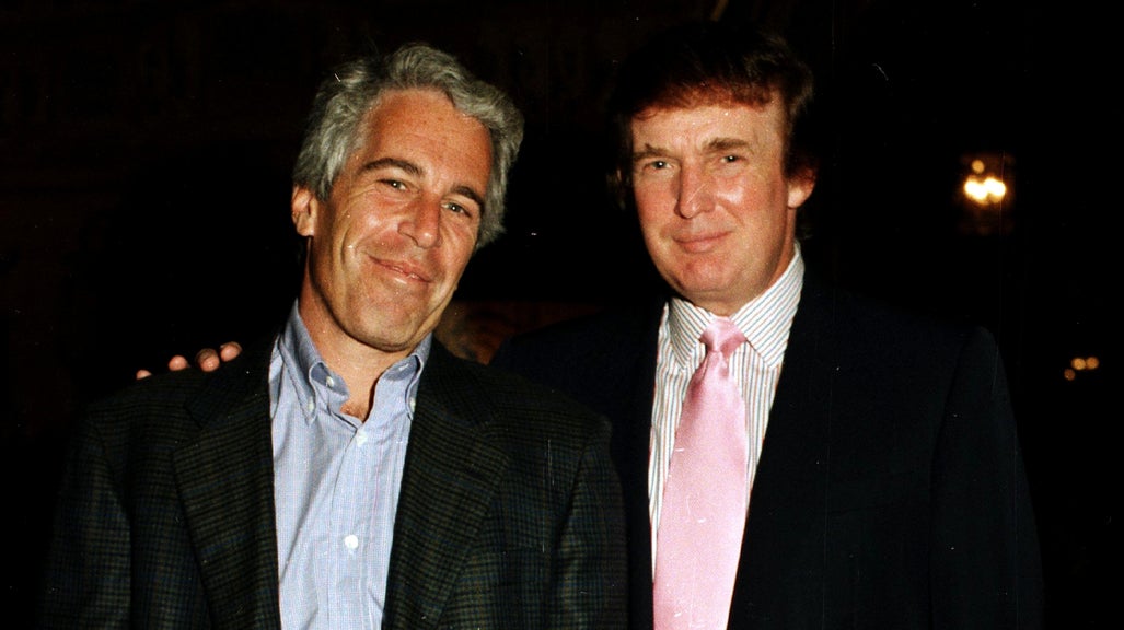 Jeffrey Epstein and Donald Trump