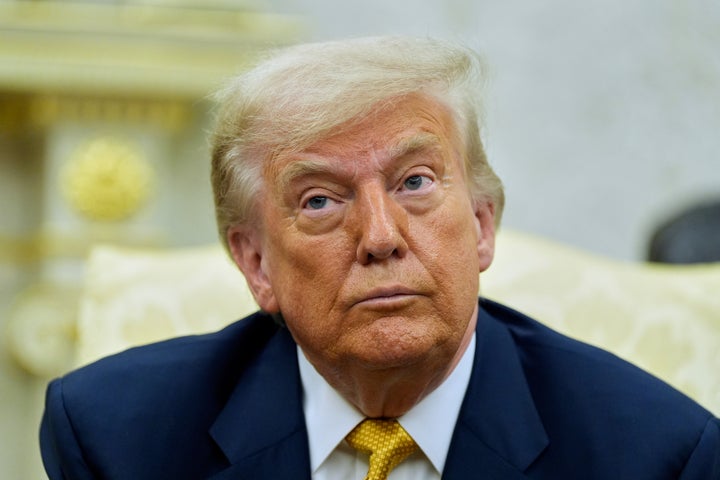 Trump went as far to suggest Friday that Fox News host Greg Gutfeld is funnier than Colbert.