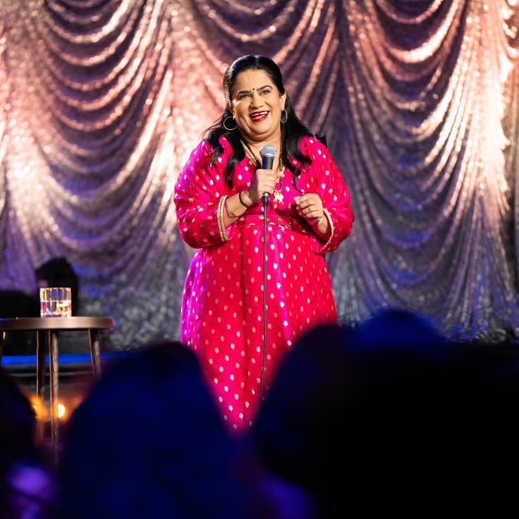 Beneath the “auntie” surface, Garg is doing something far more layered: using that familiar persona to explore complex themes of parenthood, immigrant guilt and intergenerational tension.