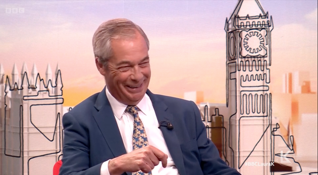 Nigel Farage just laughed when pressed over a Reform mayor's pay