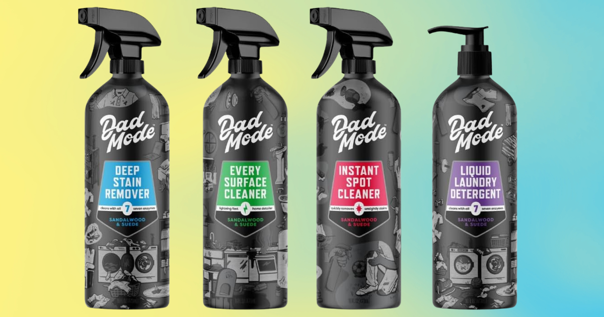 DadMode’s Home & Laundry Cleaning Set Removes Stains ‘Like Magic’