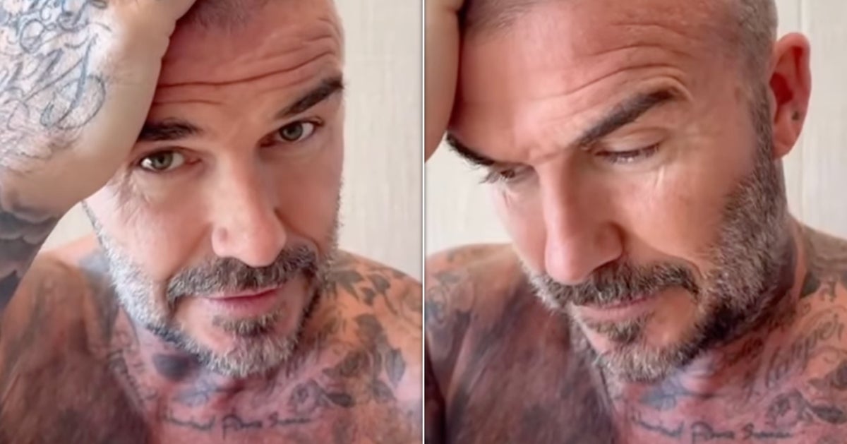 Victoria Beckham Has Priceless Reaction To David Beckham's Haircut Gone Wrong
