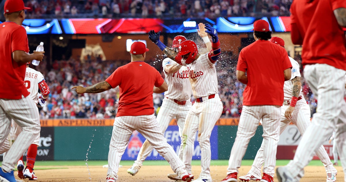 Phillies Celebrate An Absurd Once-In-Every-54-Years Walk-Off Victory