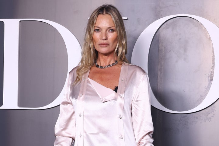 Moss attends the Dior Homme Menswear Fall-Winter 2025/26 show as part of Paris Fashion Week on Jan. 24 in Paris, France.