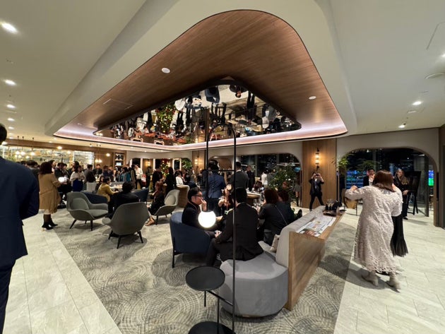 会員限定で行われたクリスマスパーティーの様子