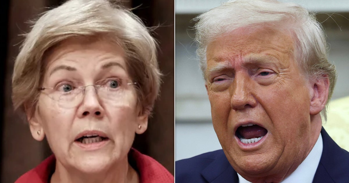 Elizabeth Warren Slams Trump As 'Wannabe King' Amid Colbert Cancellation 'Coincidence'