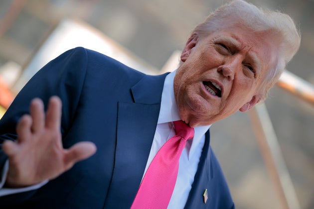 US President Donald Trump 